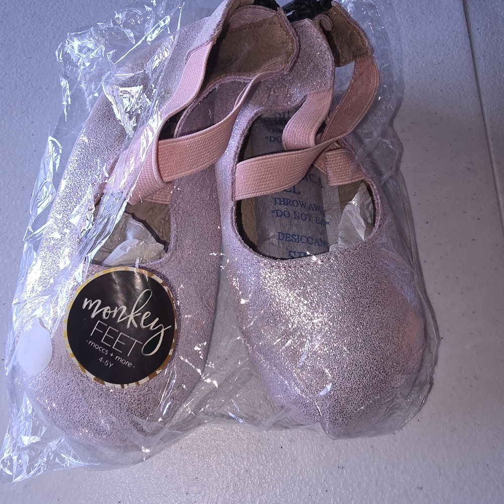 New Glitter Girls Monkey Feet Slip Ons